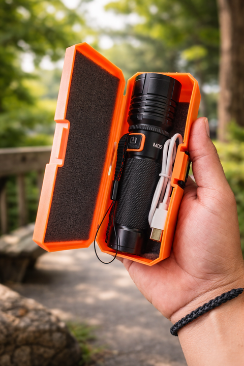 MZ M983 Ultra Powerful Rechargeable LED Torch Light